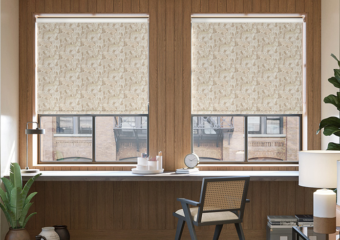 Zambezi, Stone - Twist&Fit Roller Blind - Image 3